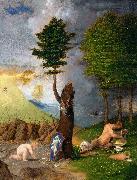 Lorenzo Lotto Allegory of Virtue and Vice oil painting artist